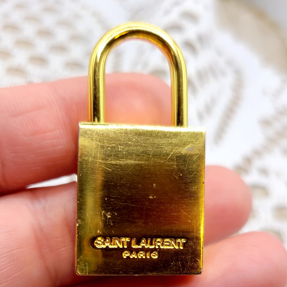 Authentic Saint Laurent Padlock